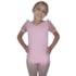 Collant Vya Fit Meia Manga Com Brilho Infantil (8-12)