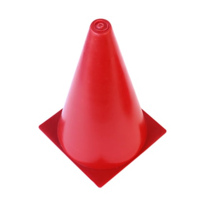 Cone Demarcatório de Agilidade Poker Plástico Rígido 23Cm Cone Demarcatório de Agilidade Poker Plástico Rígido 23Cm