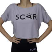Cropped de Dança Ritmus Scar Adulto