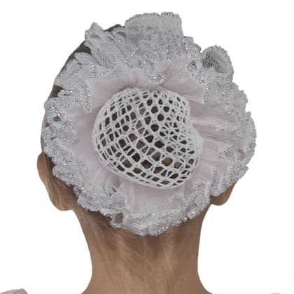 Frufru de Coque Vya Fit Tule Com Brilho Infantil Frufru de Coque Vya Fit Tule Com Brilho Infantil