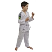 Kimono Do Bok Taekwondo Shinai Start com Faixa Infantil