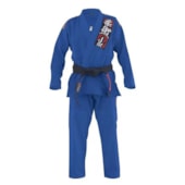 Kimono Jiu Jitsu Naja Choke Extreme Azul Adulto Kimono Jiu Jitsu Naja Choke Extreme Azul Adulto
