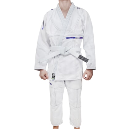 Kimono Jiu Jitsu Shiroi Inter Trançado Adulto