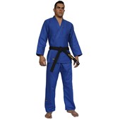 Kimono Judo Shinai Reforçado Azul Unissex