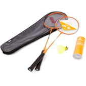 Kit badminton Vollo 2 Raquetes e 3 Petecas + Bolsa