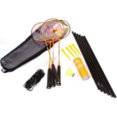 Kit Badminton Vollo 4 Raquetes + 3 Petecas + Suporte e Rede VB-004 Kit Badminton Vollo 4 Raquetes + 3 Petecas + Suporte e Rede VB-004
