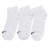 Kit Meia Mizuno Basic Sem Cano Unissex Kit Meia Mizuno Basic Sem Cano Unissex