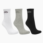 Kit Meia Olympikus Cano Médio Unissex Kit Meia Olympikus Cano Médio Unissex