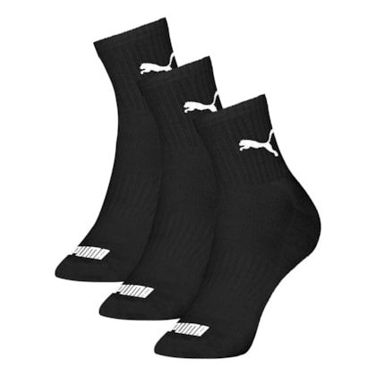 Kit Meia Puma Esportiva Cano Médio