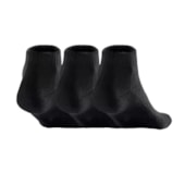 Kit Meia Under Armour Core Cotton Cano Curto Unissex Kit Meia Under Armour Core Cotton Cano Curto Unissex