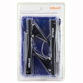 Kit Tenis de Mesa Vollo Suporte de Pressão com Rede VT605 Kit Tenis de Mesa Vollo Suporte de Pressão com Rede VT605