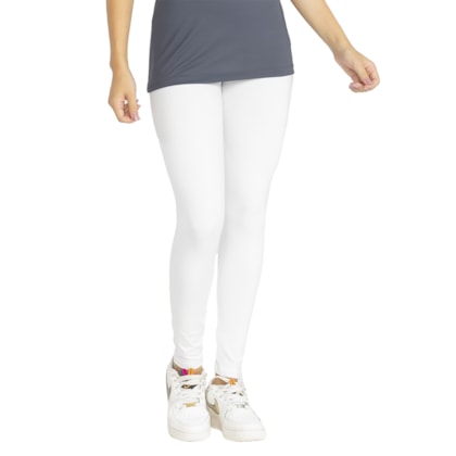 Legging Trinys High Compression A-724 Branca Feminina