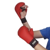 Luva Karate Shinai Infantil Adulto Competição Sintetica Luva Karate Shinai Infantil Adulto Competição Sintetica