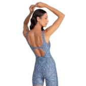 Maio Macaquinho Natação Trinys 3588 Estampado Feminino