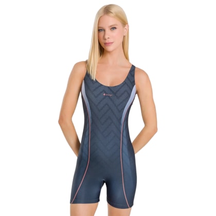 Maio Macaquinho Trinys 3620 Estampado SL2659 Feminino