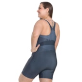 Maiô Macaquinho Trinys 3624 Estampado Plus Size SL2663 Feminino