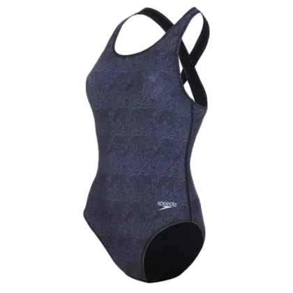 Maio Natação Speedo Cross Deep Map Costas Abertas Feminino Maio Natação Speedo Cross Deep Map Costas Abertas Feminino