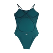 Maio Natação Speedo Skinny Xtra Life Costas Abertas Feminino