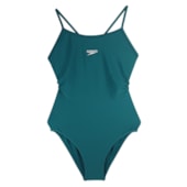 Maio Natação Speedo Skinny Xtra Life Costas Abertas Feminino