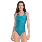 Maio Natação Trinys 3628 Estampado Plus Size SL2691 Feminino