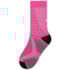 Meia Ciclista Selene Cano Longo Com Refletivo Pink Unissex