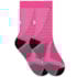 Meia Ciclista Selene Cano Longo Com Refletivo Pink Unissex