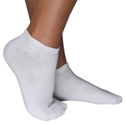 Meia Kanxa Soquete Cano Baixo Atoalhada Feminina 34-39 Meia Kanxa Soquete Cano Baixo Atoalhada Feminina 34-39