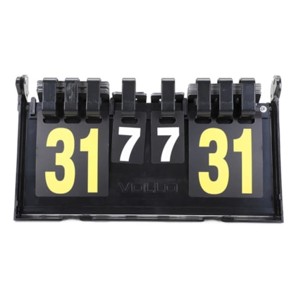 Placar de Mesa Vollo VT606 Maleta 7 Sets 31 Pontos Placar de Mesa Vollo VT606 Maleta 7 Sets 31 Pontos
