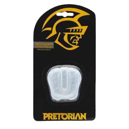 Protetor Bucal Simples Pretorian Com Estojo Protetor Bucal Simples Pretorian Com Estojo