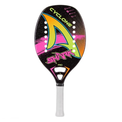 Raquete Beach Tennis Shark Cyclone Com Capa Unissex