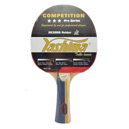 Raquete Tenis de Mesa Yashima Competição 3 Estrelas 82035 Raquete Tenis de Mesa Yashima Competição 3 Estrelas 82035