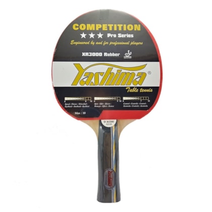 Raquete Tenis De Mesa Yashima Competição 3 Estrelas 82038 Raquete Tenis De Mesa Yashima Competição 3 Estrelas 82038
