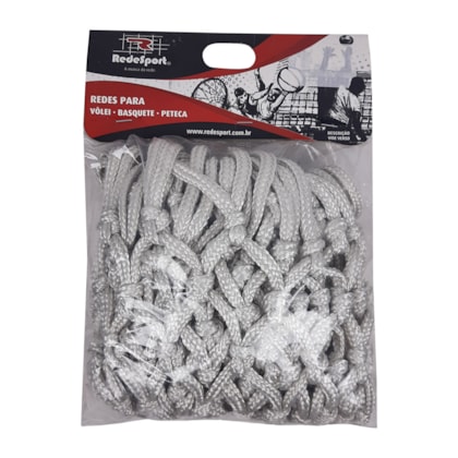 Rede de Basquete Rede Sport Fio 8mm Seda Profissional - Par Rede de Basquete Rede Sport Fio 8mm Seda Profissional - Par