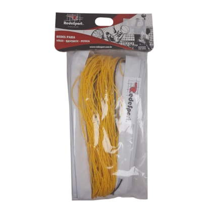 Rede Vôlei 1 Faixa Lazer Rede Sport Fio 1,5mm (4,50mt) Rede Vôlei 1 Faixa Lazer Rede Sport Fio 1,5mm (4,50mt)