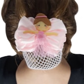 Redinha De Cabelo Ballet Vya Fit Laço de Fita Bailarina Infantil Redinha De Cabelo Ballet Vya Fit Laço de Fita Bailarina Infantil