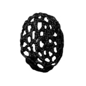 Redinha de Coque Grossa para Ballet Só Dança Croche Redinha de Coque Grossa para Ballet Só Dança Croche