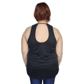 Regata Kanxa Mescla Ice Plus Size Feminina Regata Kanxa Mescla Ice Plus Size Feminina