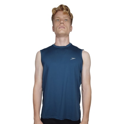 Regata Speedo Machão Track Poliamida Masculina Regata Speedo Machão Track Poliamida Masculina