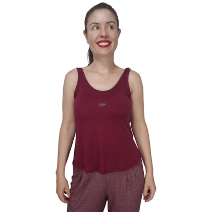 Regata Speedo Texturizada Poliamida Feminina Regata Speedo Texturizada Poliamida Feminina