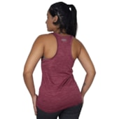 Regata Under Armour Tech Tank Bordo Feminina