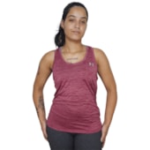 Regata Under Armour Tech Tank Bordo Feminina