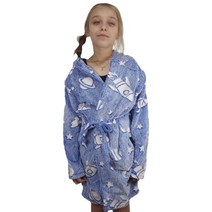 Roupão Infantil La Dotta Plush Bichinho Com Capuz Infantil Roupão Infantil La Dotta Plush Bichinho Com Capuz Infantil