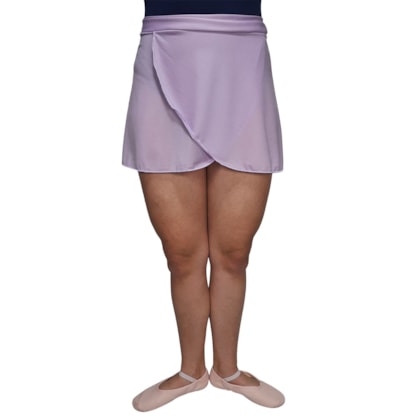 Saia Ballet Ritmus Transpassada Jersey Adulto Saia Ballet Ritmus Transpassada Jersey Adulto
