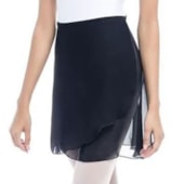 Saia Ballet Só Dança Transpassada Crepe SD-559 Infantil Saia Ballet Só Dança Transpassada Crepe SD-559 Infantil