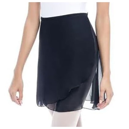 Saia Ballet Só Dança Transpassada Crepe SD-559 Infantil Saia Ballet Só Dança Transpassada Crepe SD-559 Infantil