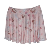 Saia Ballet VYA Fit Gode Estampada Infantil Saia Ballet VYA Fit Gode Estampada Infantil