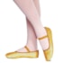 Sapatilha Ballet Dourada c/ Gliter Só Dança F-22D Meia Ponta Adulto Sapatilha Ballet Dourada c/ Gliter Só Dança F-22D Meia Ponta Adulto