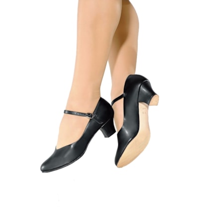 Sapato Dança De Salão Só Dança Napa Salto 5cm Preto CH-52 Feminino Sapato Dança De Salão Só Dança Napa Salto 5cm Preto CH-52 Feminino