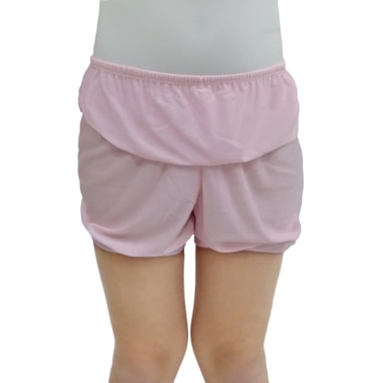 Short Ballet Aquecimento Ritmus Com Babado Jersey Infantil Short Ballet Aquecimento Ritmus Com Babado Jersey Infantil