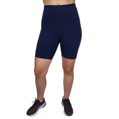 Short Trinys Meia Coxa Básico Suplex Power A-714 Feminino Short Trinys Meia Coxa Básico Suplex Power A-714 Feminino